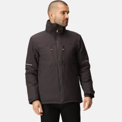 Men's X-Pro Marauder III Waterproof Insulated Jacket | Grey Black