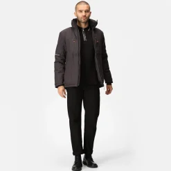 Men's X-Pro Marauder III Waterproof Insulated Jacket | Grey Black