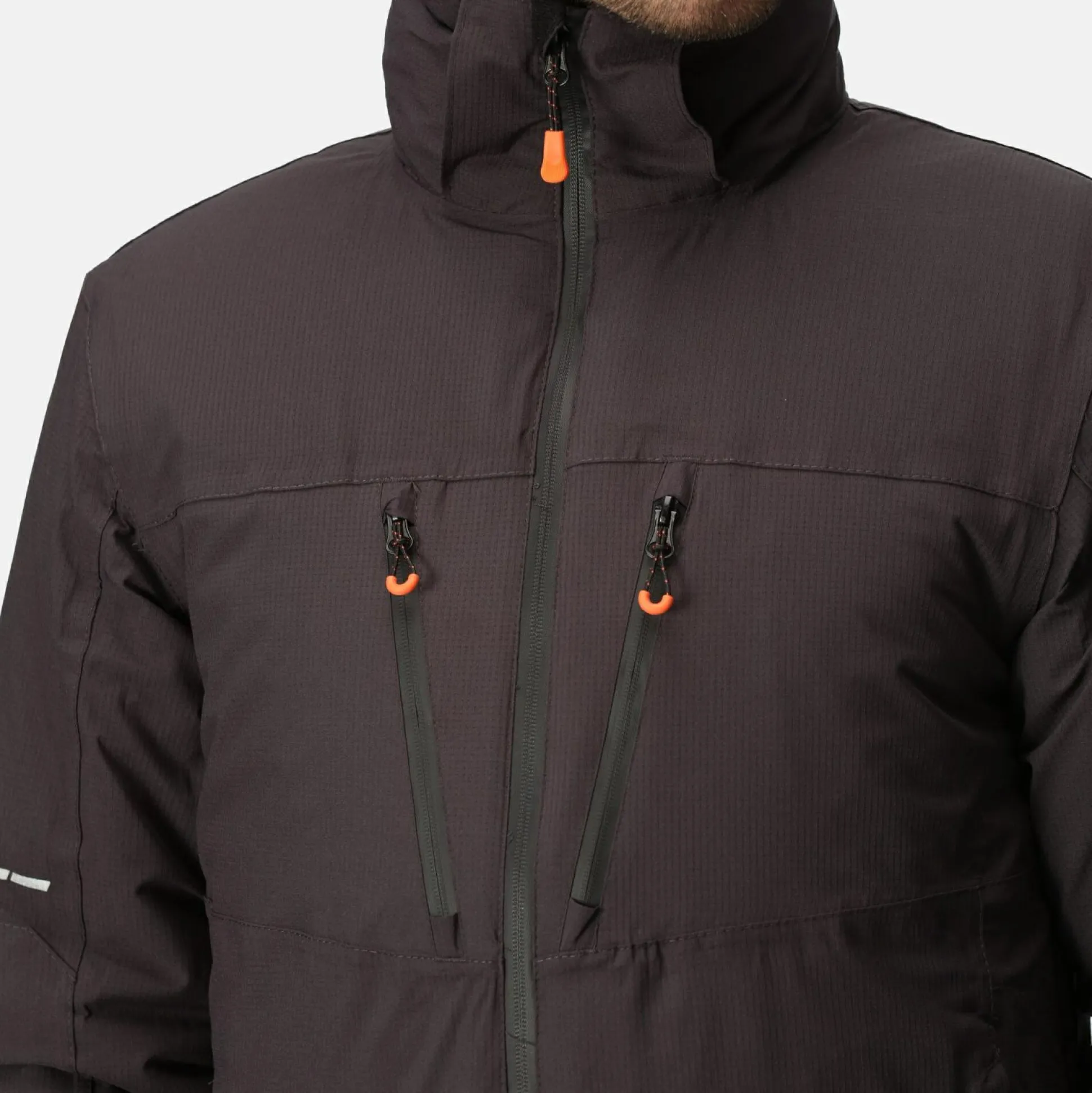Men's X-Pro Marauder III Waterproof Insulated Jacket | Grey Black