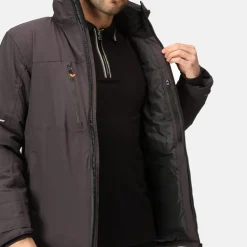 Men's X-Pro Marauder III Waterproof Insulated Jacket | Grey Black