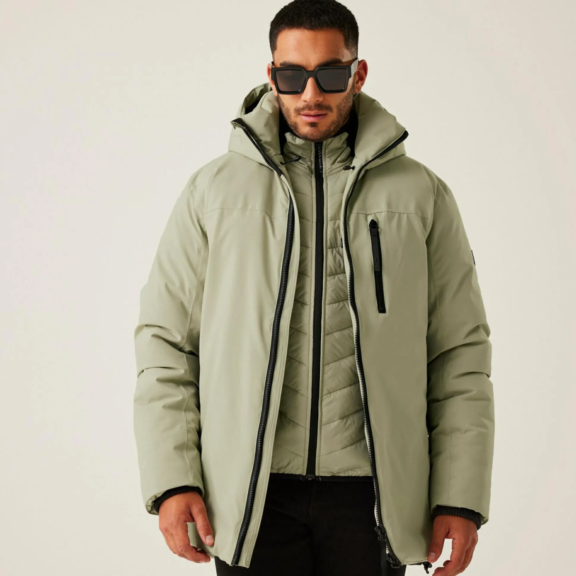 Men's Yewbank III Waterproof Jacket | Abbeystone Black
