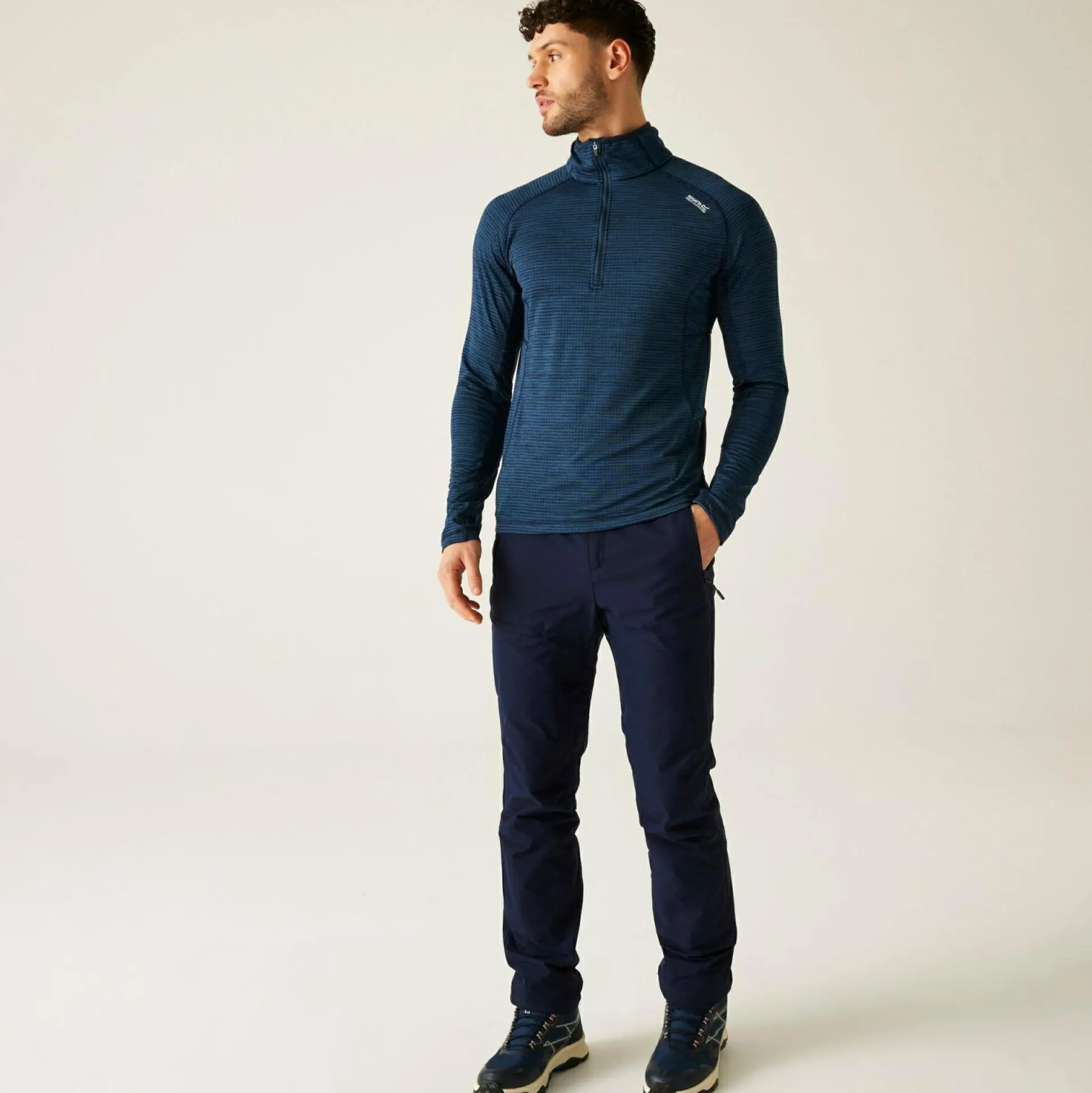 Men's Yonder II Half Zip Fleece | Navy Blue