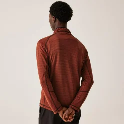 Men's Yonder II Half Zip Fleece | Red Ochre