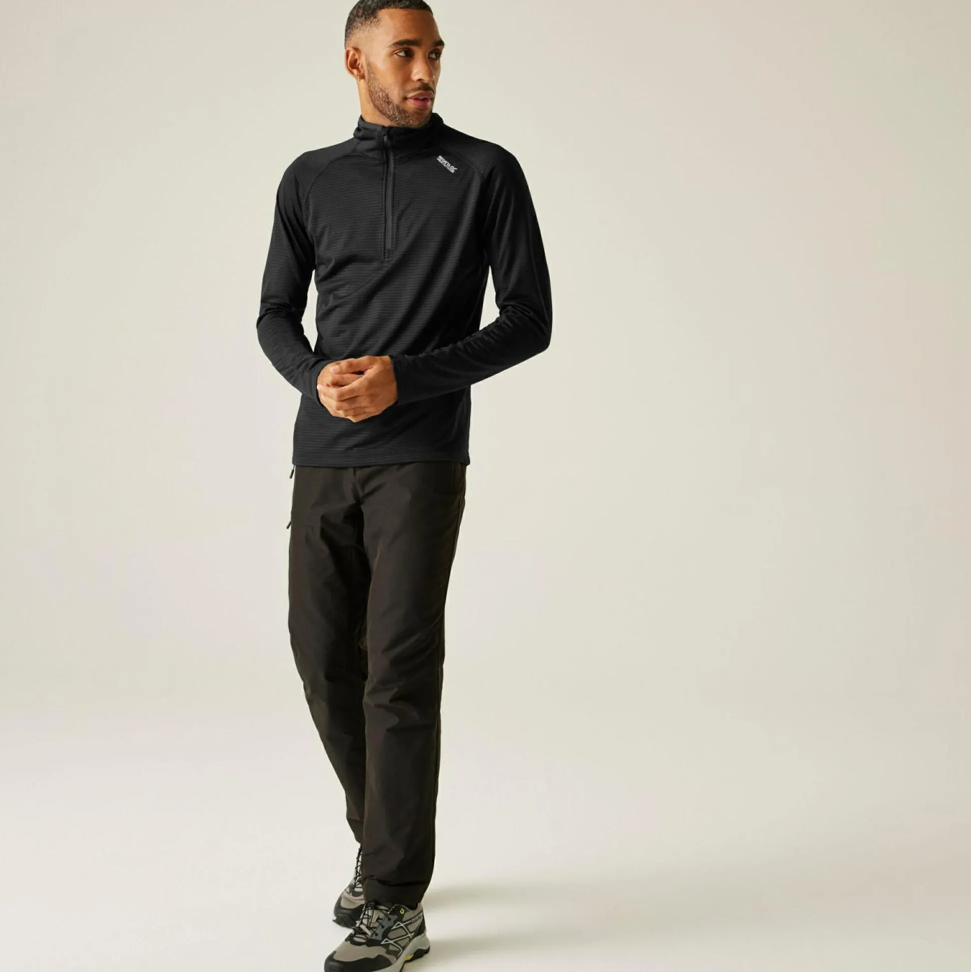 Men's Yonder II Half Zip Fleece | Black