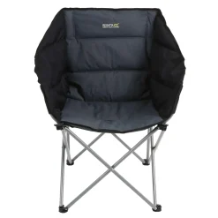 Navas Camping Chair with Storage Bag | Black Seal Grey
