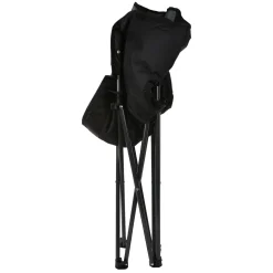 Navas Camping Chair with Storage Bag | Black Seal Grey