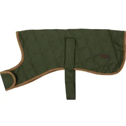 Odie Quilted Dog Coat | Dark Khaki