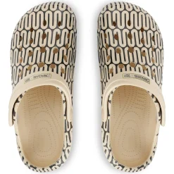 Orla Kiely Clog Sandals | Large Wiggle Mono
