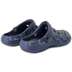 Orla Kiely Clog Sandals | Frilly Flower Blue