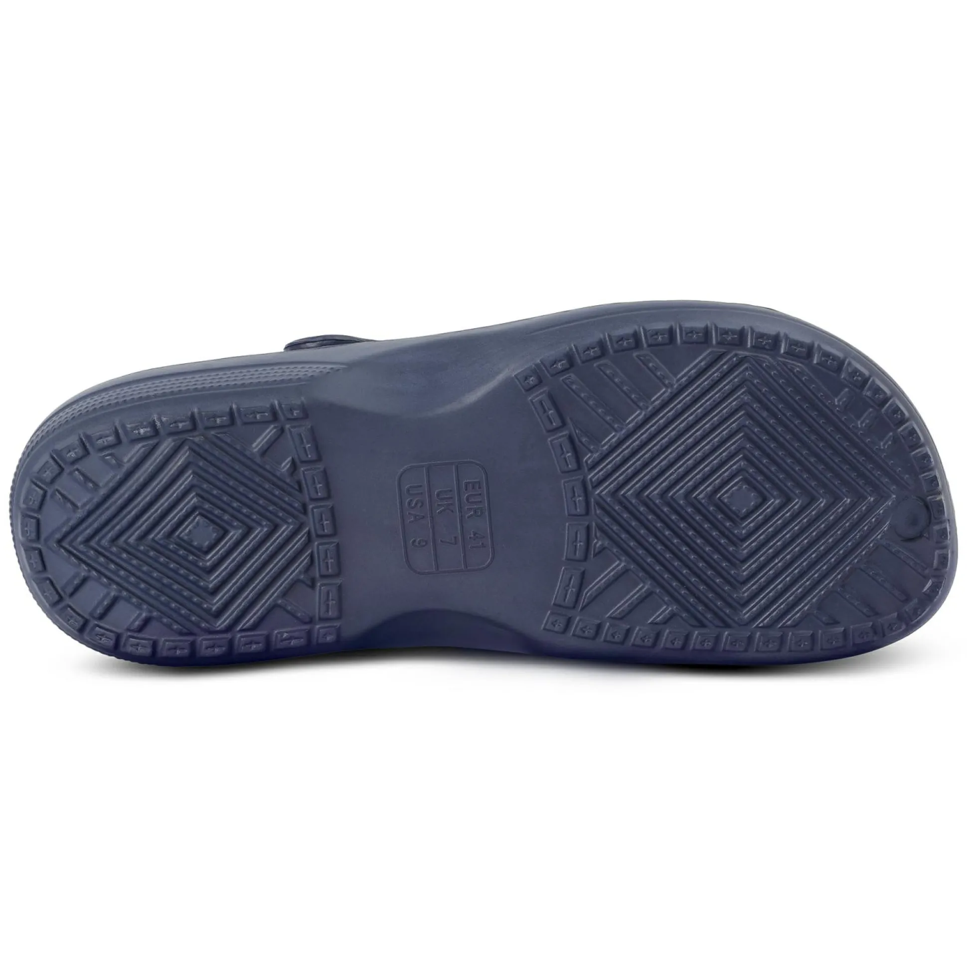 Orla Kiely Clog Sandals | Frilly Flower Blue