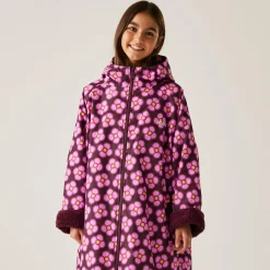 Orla Kiely Girls Changing Robe | Spinning Flower Morello