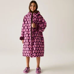 Orla Kiely Girls Changing Robe | Spinning Flower Morello