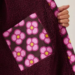 Orla Kiely Girls Changing Robe | Spinning Flower Morello