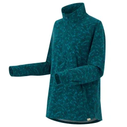 Orla Kiely Half Zip Midlayer | Birdy Blue