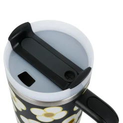 Orla Kiely Insulated Mug | Spinning Flower Yellow