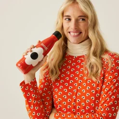 Orla Kiely 0.5L Bottle | Tan Sixties Daisy