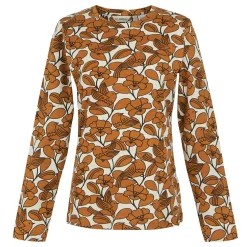 Orla Kiely Long Sleeve Winter Tee | Birdy Brown