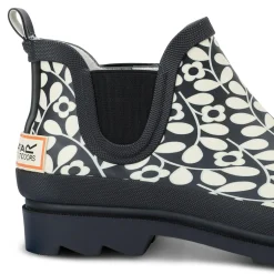 Orla Kiely Mid Welly | Jasmine Flower Black