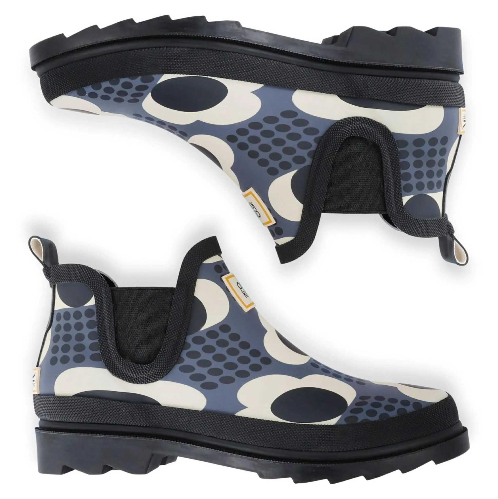 Orla Kiely Mid Welly | Rain Cloud Grey