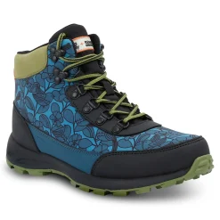 Orla Kiely Printed Outdoor Hiking Boots | Birdy Blue