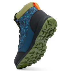 Orla Kiely Printed Outdoor Hiking Boots | Birdy Blue