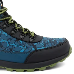 Orla Kiely Printed Outdoor Hiking Boots | Birdy Blue