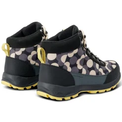 Orla Kiely Printed Outdoor Hiking Boots | Black