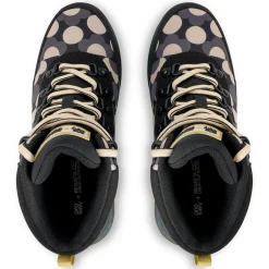 Orla Kiely Printed Outdoor Hiking Boots | Black