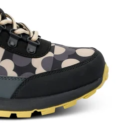 Orla Kiely Printed Outdoor Hiking Boots | Black