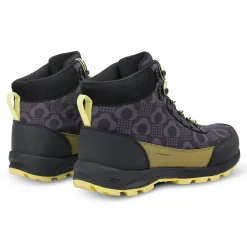 Orla Kiely Printed Outdoor Hiking Boots | Rain Cloud Grey