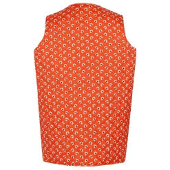 Orla Kiely Quilted Gilet | Clover Red