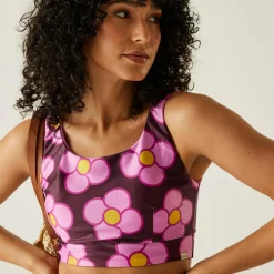 Orla Kiely Reversible Bikini Set | Spinning Flower Morello
