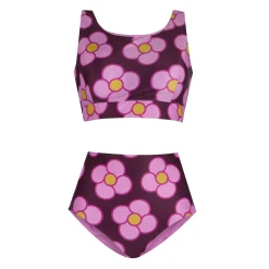 Orla Kiely Reversible Bikini Set | Spinning Flower Morello