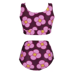 Orla Kiely Reversible Bikini Set | Spinning Flower Morello