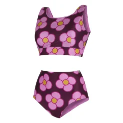 Orla Kiely Reversible Bikini Set | Spinning Flower Morello