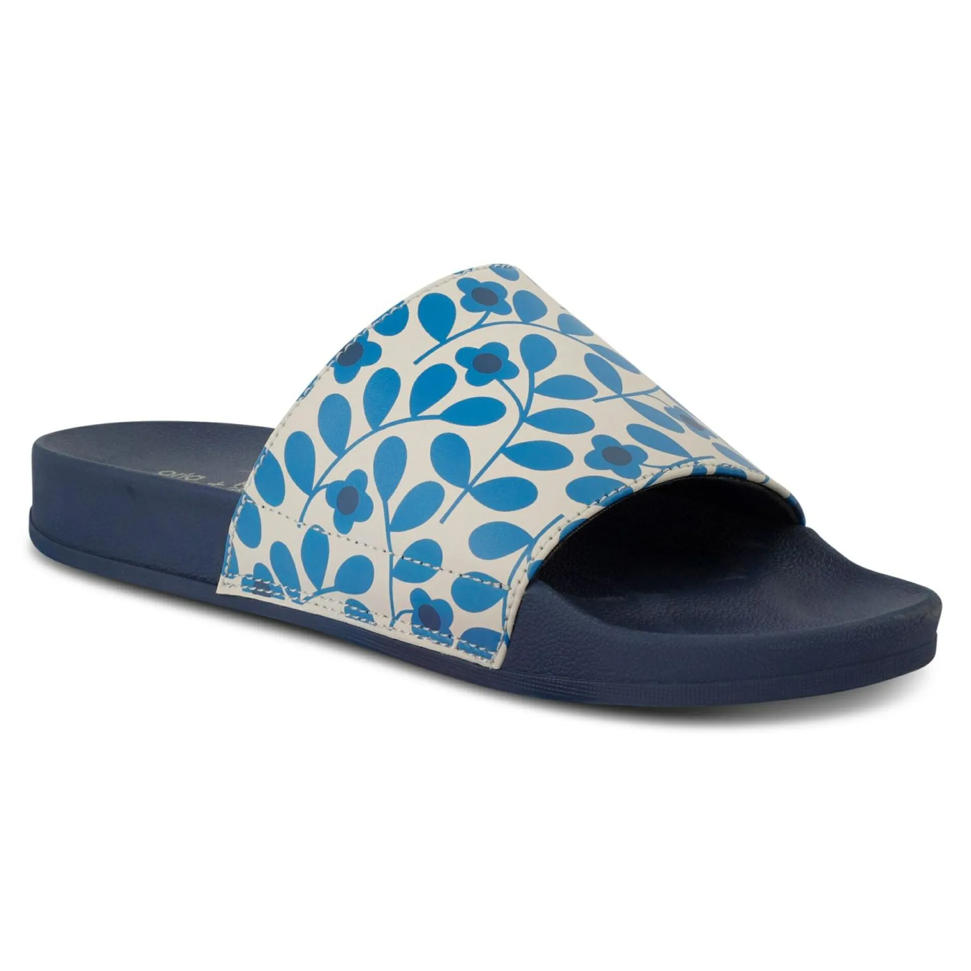 Orla Kiely Slide | Jasmine Flower Blue
