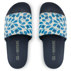 Orla Kiely Slide | Jasmine Flower Blue
