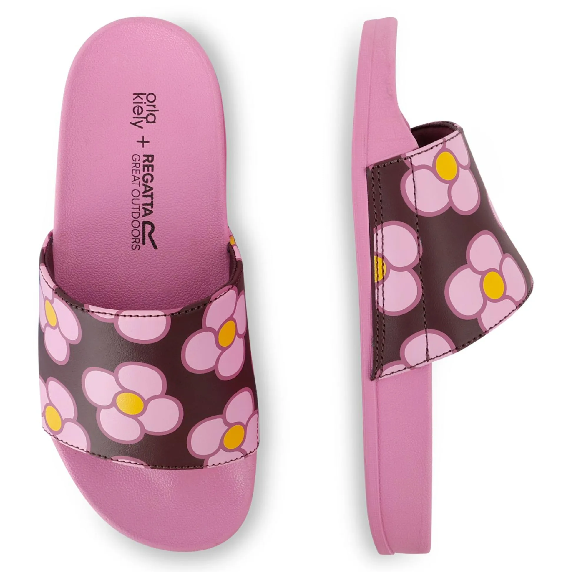Orla Kiely Slide | Spinning Flower Morello