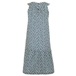 Orla Kiely Summer Sleeveless Dress II | Jasmine Flower Blue