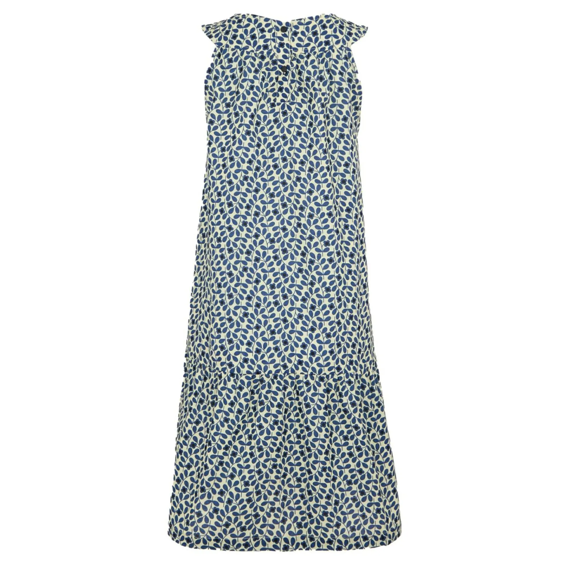 Orla Kiely Summer Sleeveless Dress II | Jasmine Flower Blue