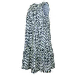 Orla Kiely Summer Sleeveless Dress II | Jasmine Flower Blue