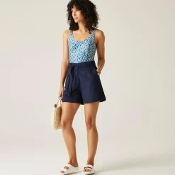 Orla Kiely Swimsuit | Jasmine Flower Blue