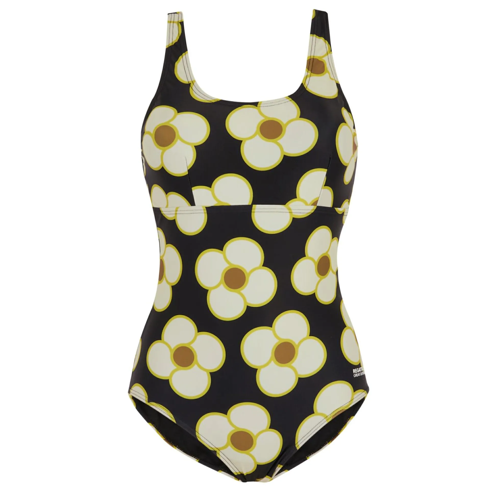 Orla Kiely Swimsuit | Spinning Flower Black