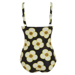 Orla Kiely Swimsuit | Spinning Flower Black