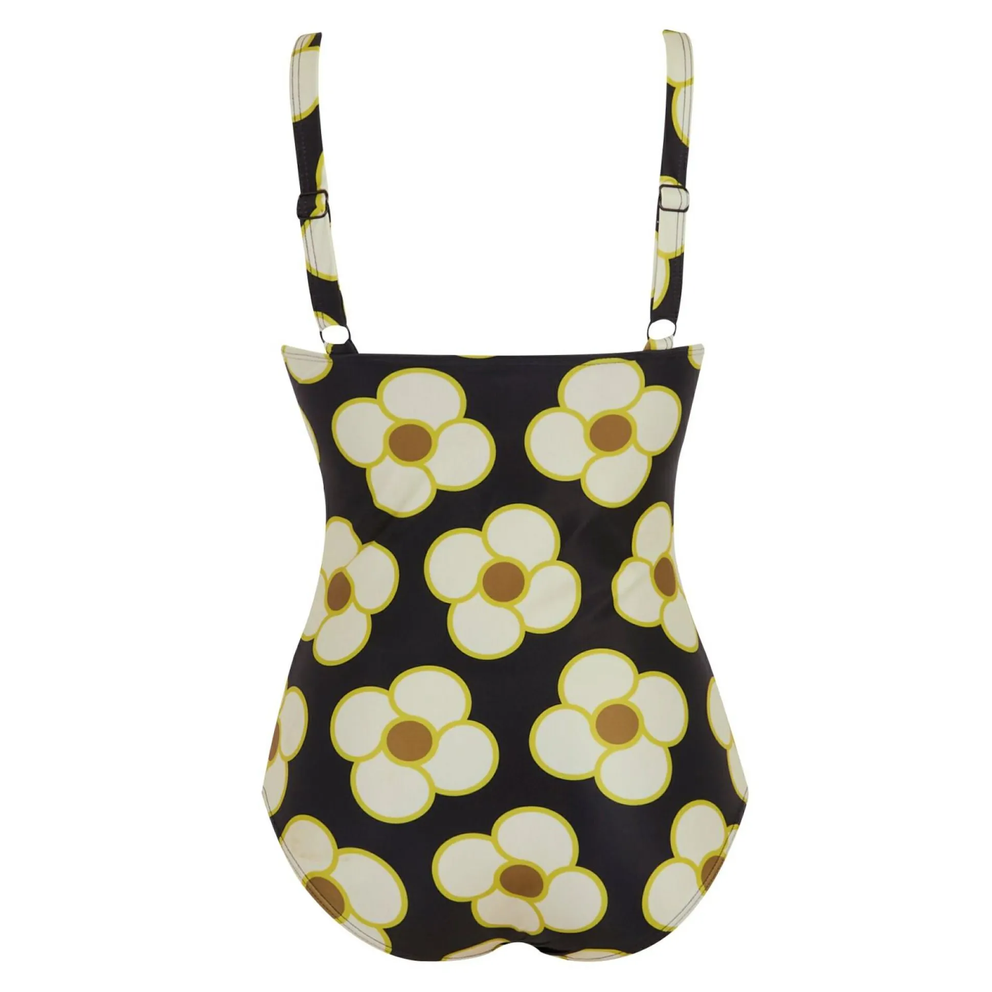 Orla Kiely Swimsuit | Spinning Flower Black