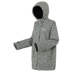 Orla Kiely Swing Waterproof III Jacket | Jasmine Flower Black