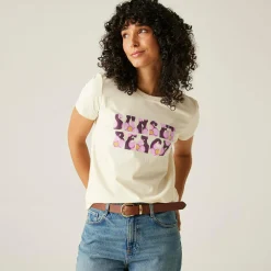 Orla Kiely Tee | Light Vanilla