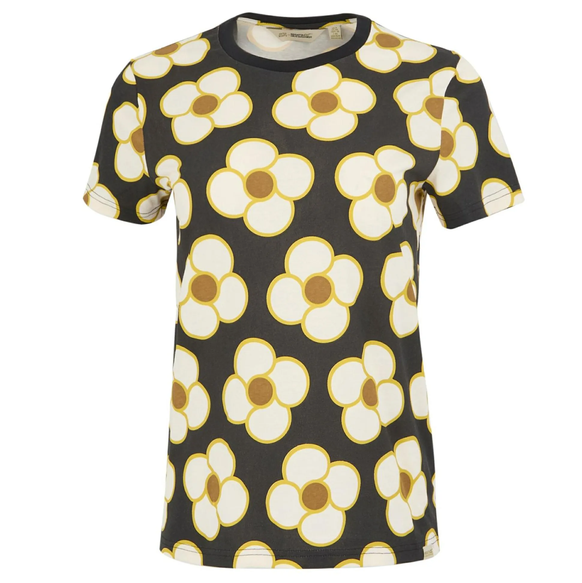 Orla Kiely Tee | Spinning Flower Black
