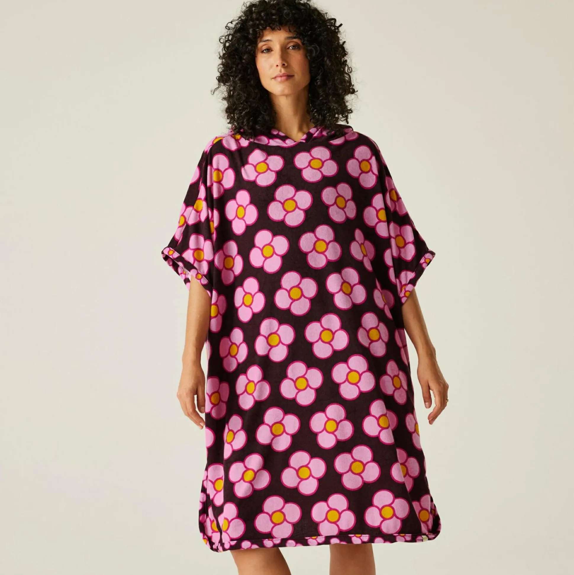Orla Kiely Towelling II Robe | Spinning Flower Morello