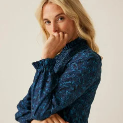 Orla Kiely Winter Blouse | Birdy Blue